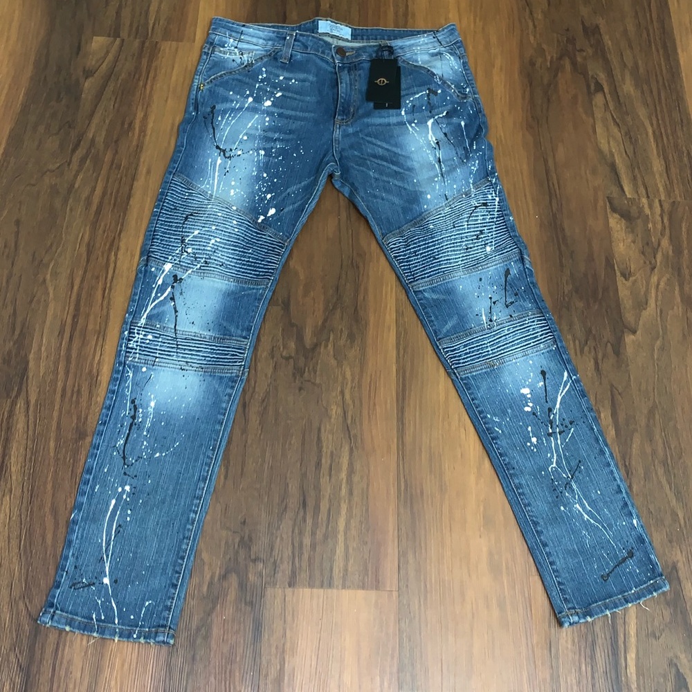 Golden Denim Distressed Jeans